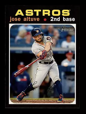 2020 Topps Heritage #264 Jose Altuve Houston Astros • $1.65
