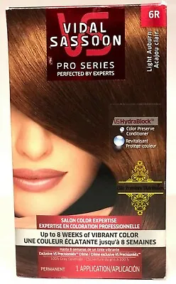 Vidal Sassoon Pro Series 6R Light Auburn Hair Color • $7.57