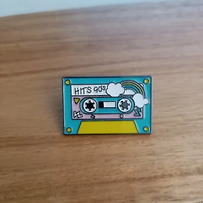 Novelty Retro 90's Badge Pin Brooch For Clothes Backpack Enamel AUS Free Post T • $8.50