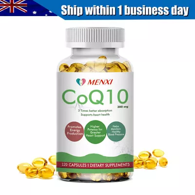 Coenzyme Q-10 COQ 10 Caps 300mg Heart Health Support Increase Energy & Stamina • $22.87