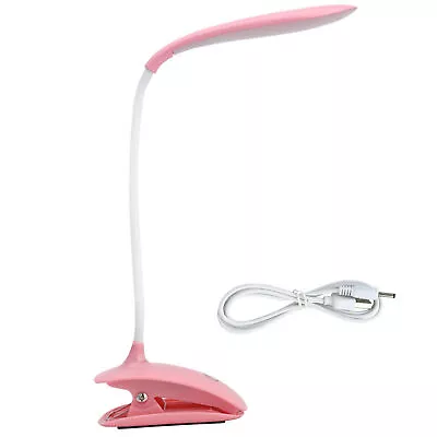 D’Luca Rechargeable Music Stand Lamp With 18 LED Lights And USB Cable Pink • $14.99