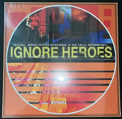 Tsol Ignore Heroes Orange  Splattter Vinyl Lp Sealed Mint • $37