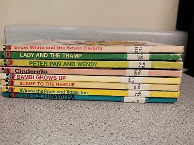 Vintage Disney’s Wonderful World Of Reading Hardcover Books Lot Of 8 • $12.99