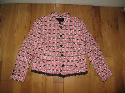 J Crew Jacket Blazer 2 Vintage Boucle Metallic Pink Jcrew • $49