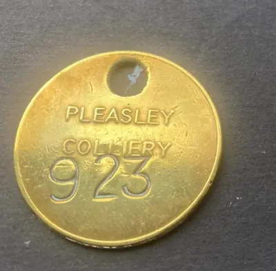 £5.99 • Buy Pleasley 923. .  .    Colliery Miners Pit Check
