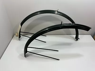 Vintage 26  Bicycle Fenders Raleigh Bicycle Front And Rear Reflector Mounting • $44.89