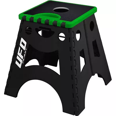 UFO MX Green Foldable Off Road Motocross Dirt Bike Race Bike Stand • $129.95