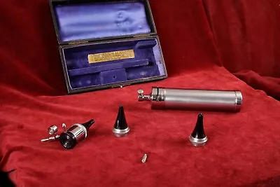 £32.99 • Buy Vintage Otoscope In Box Doctors Medical Equipment 4 Ears