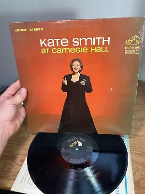 Kate Smith At Carnegie Hall RCA Victor • $18