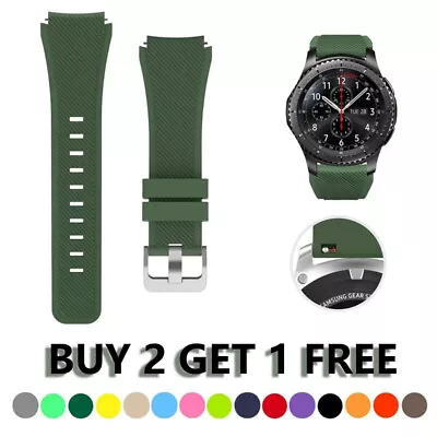 22mm Sport Band Strap For Samsung Galaxy Watch 3 45mm 46mm Gear S3 Silicone • $6.92