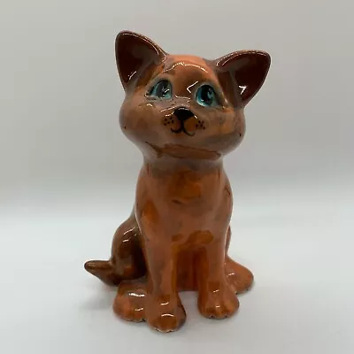 Ceramic Cat Figurine Signed Victoria • $14
