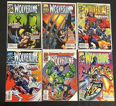 Wolverine Vol 2 Lot 144-149 Marvel Comic MCU X-men Logan Comic Books Vintage • $45