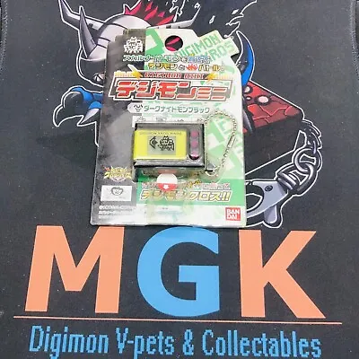 Tamagotchi Digimon Japanese XROS Wars Mini Virtual Pet DarkKnightmon Black Vpet • $150