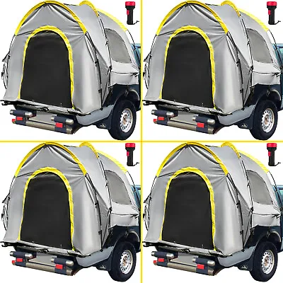 VEVOR Truck Tent Truck Bed Tent 5' - 8' Pickup Tent Waterproof Outdoor Camping • $92.99