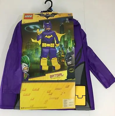 $4.44 • Buy Lego Batgirl Girl Costume Top Cape Only NWT Purple Yellow NO MASK OR PANTS M1