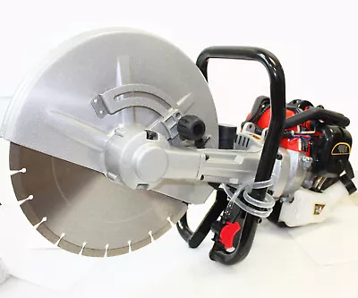 2 Stroke Gas Power Handheld 14  Cement Wet Dry Masonry Concrete Cut Saw W/Blade • $409.99