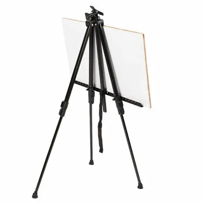 Artist Easel Large Metal Tripod Stand Floor Portable Display Painting Art Craft • $18.99