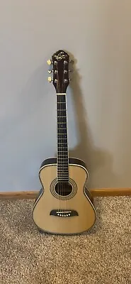 Oscar Schmidt OGHS 1/2 Size Steel String Acoustic Guitar Natural • $70