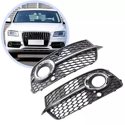 Front Lower Bumper Grilles For Audi Q5 S-Line Easy Installation Durable Vehicle • £50.44