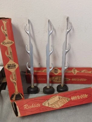 $70 • Buy NOS 1930s 1940s 1950s 1960s RICHLITE CLOTHES GARMENT HANGER ACCESSORY GM FOMOCO
