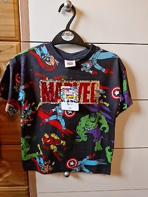 Boys Marvel T Shirt. New With Tags. Age 5 Years. • £5