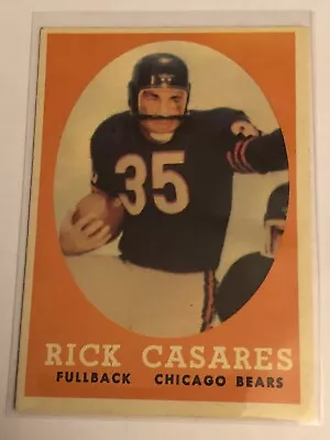Rick Casares Chicago Bears 1958 Topps #53 • $6