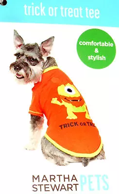 Martha Stewart Pets Cyclops Tee - Trick Or Treat - Halloween Dog Shirt Small New • $7.49