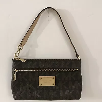 Michael Kors Mini Clutch/Hand Bag Top Zip Outside Zip Pocket 5x8 1/2 • $50