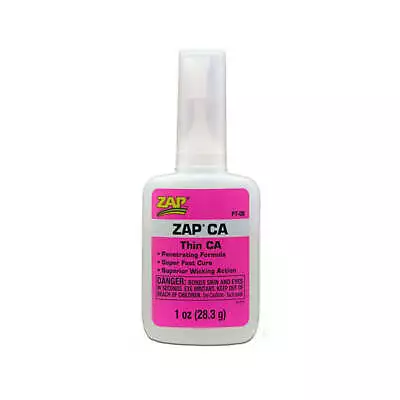 Pacer Technology Zap Thin CA Glue 1 Oz • $7.99