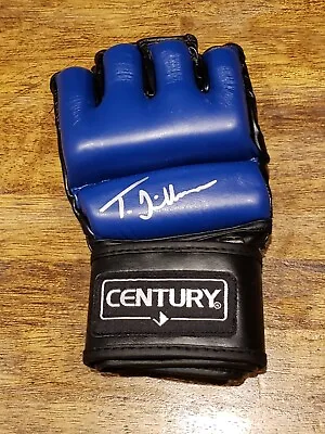 TJ Dillashaw Autograph / Signed Century Glove MMA UFC COA • $39.99