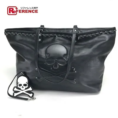 Mastermind JAPAN Shoulder Bag Skull Tote Bag Leather Unisex • $2407