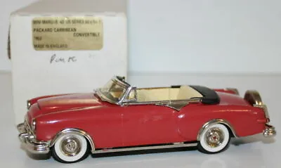 Minimarque 1/43 Scale US#1 - 1953 Packard Caribbean Convertible - Pink • $137.99
