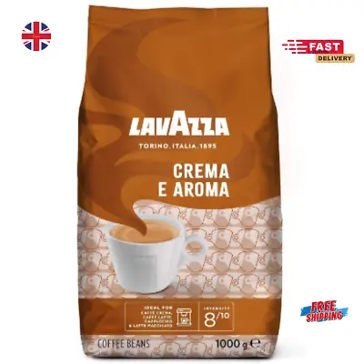 LAVAZZA Crema E Aroma Arabica And Robusta Medium Roast Coffee Beans Pack Of 1  • £31.50