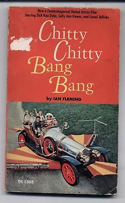 $6.50 • Buy CHITTY CHITTY BANG BANG Ian Fleming 1969 PB FANTASMAGORICAL UNITED ARTISTS FILM 