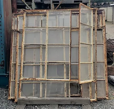 15 & 20 Pane Glass & Steel Cottage Casement Windows • $1800