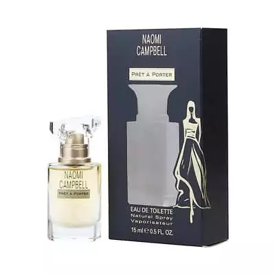 Naomi Campbell Pret A Porter Eau De Toilette Spray 15ml Brand New Perfume • £11.08