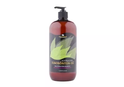 MAROOCHI MIRACLE Macadamia Oil Rejuvenating Shampoo 1L Made In UK • £19.95