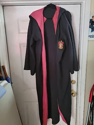 Harry Potter Gryffindor Hogwarts Deluxe Robe Costume SZ. ADULT OSFM SHIPS SAME D • $29.95