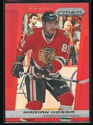 Marian Hossa 2013-14 Panini Prizm Red #125 HOF • $20