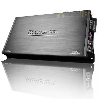 Alphasonik 4 Channel Amplifier 2000 Watts Neuron Series Class A/B Amp NA2000.4 • $179.95