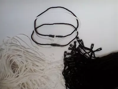 £0.99 • Buy Strong Hang Tag String Bullet Head Swing Lock Cotton Tie Tablet Pin Clothes Bags