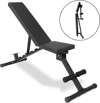 700 Lbs Adjustable Utility Bench Weight Bench Home Gym Fitness Workout Exercise • $62.58