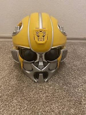 Used Transformers Bumblebee Showcase Helmet BluetoothWorks 2017 Yellow • $70