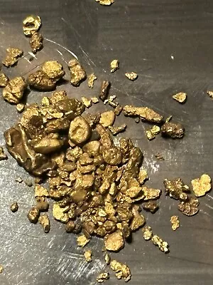 2.02 G Gram California Panned Placer Gold Nugget Lot Original Real - TCCCX • $155