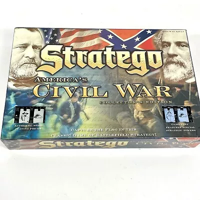 STRATEGO: AMERICA'S CIVIL WAR Collector's Edition 2007 Hasbro Complete • $19.95