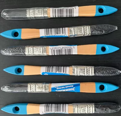 6 X 12mm 1/2inch DISPOSABLE PAINT BRUSHES PAINTING BRUSH DECORATING DECOR GLOSS • £5.79