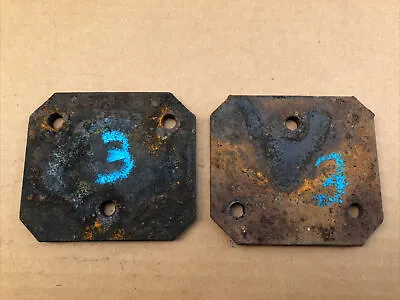 1930 1931 Model A Ford Rear Motor Mounting Plates Mount Plate Engine Frame 31 #3 • $24.99