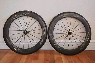 Mavic Cosmic Comete Pro Carbon SL Tubeless Ready Carbon Wheelset • $1099.99