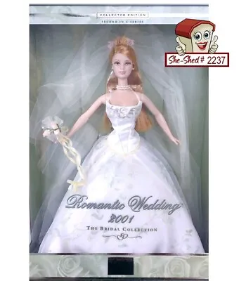 Barbie Romantic Wedding Vintage 2001 Barbie 29438 By Mattel NIB • $59.95