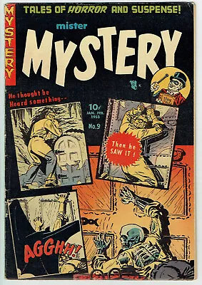 MISTER MYSTERY  9  VG/FN/5.0  -  Beautiful Mid-Grade Horror On Stanmore! • $793.99